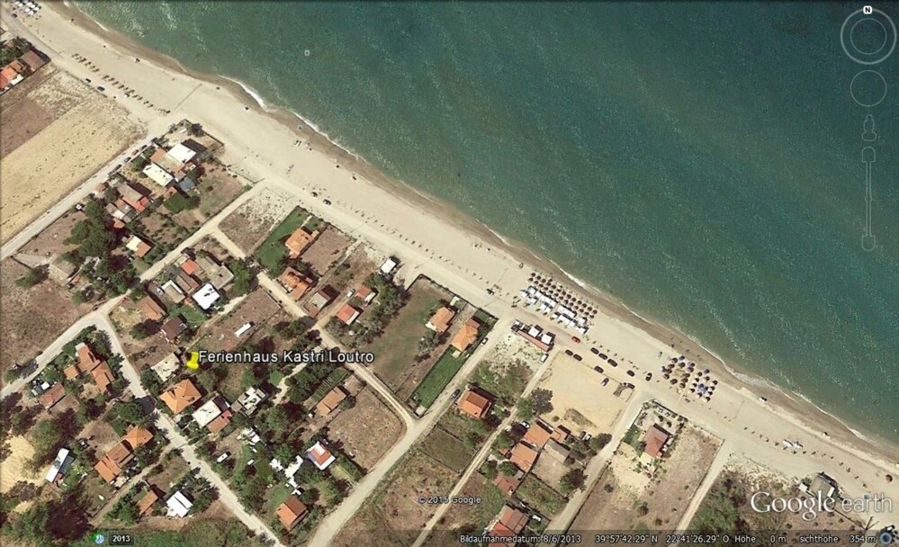 Google earth - Haus mit Walmdach
