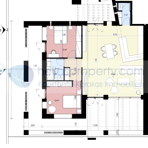 Grundriss EFH 100 qm