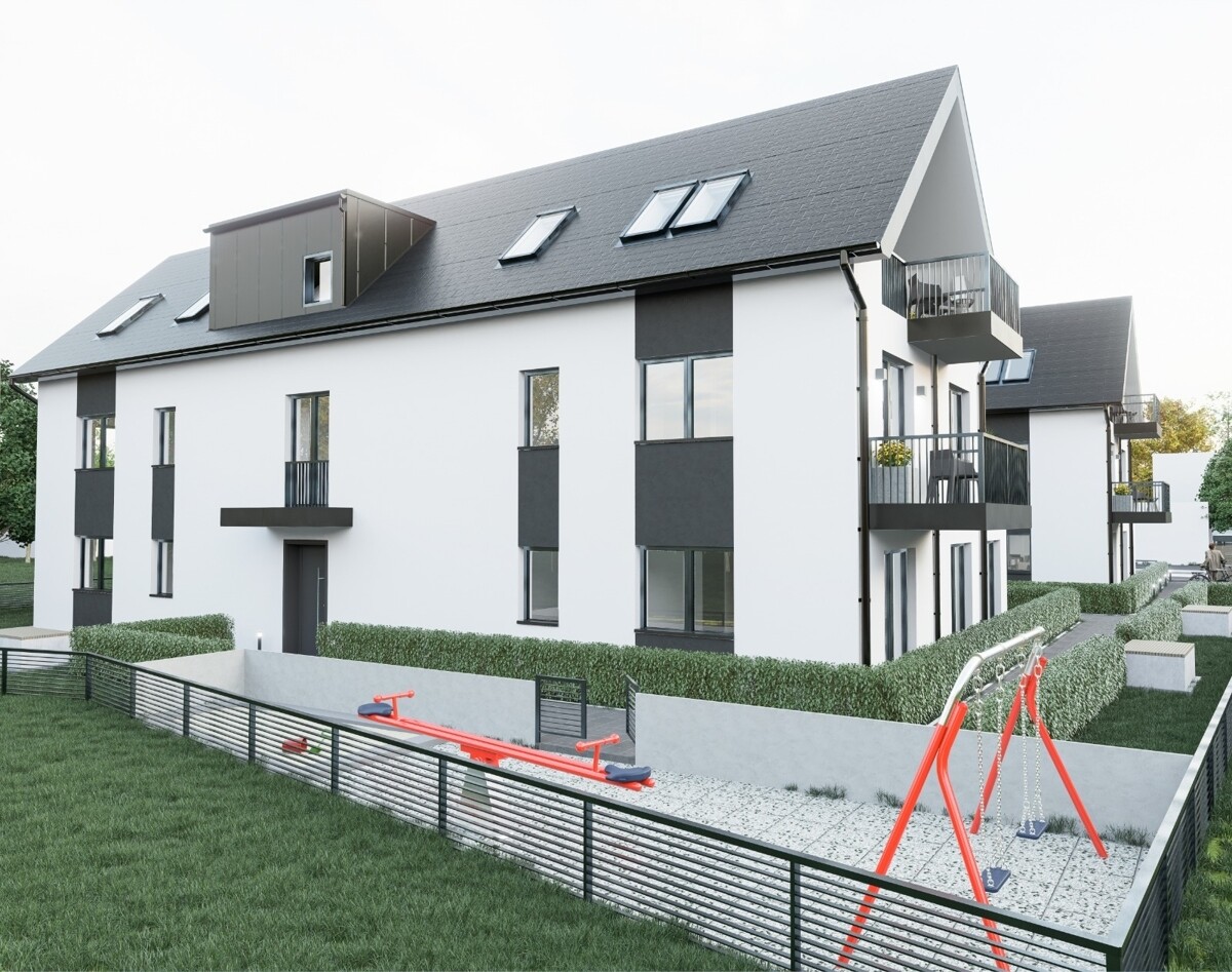 Visualisierung projektiertes Gebäude