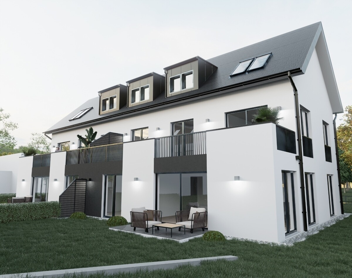 Visualisierung projektiertes Gebäude