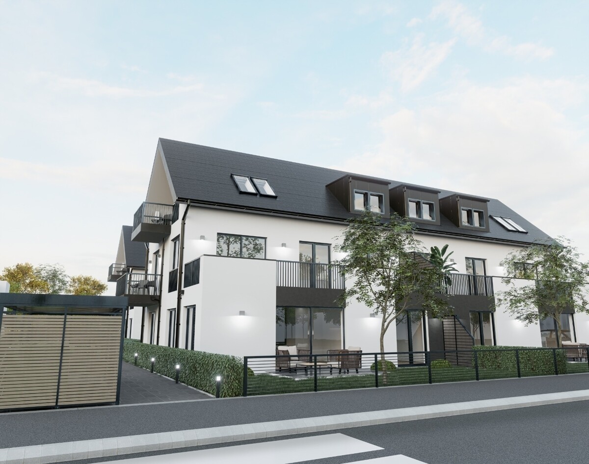 Visualisierung projektiertes Gebäude