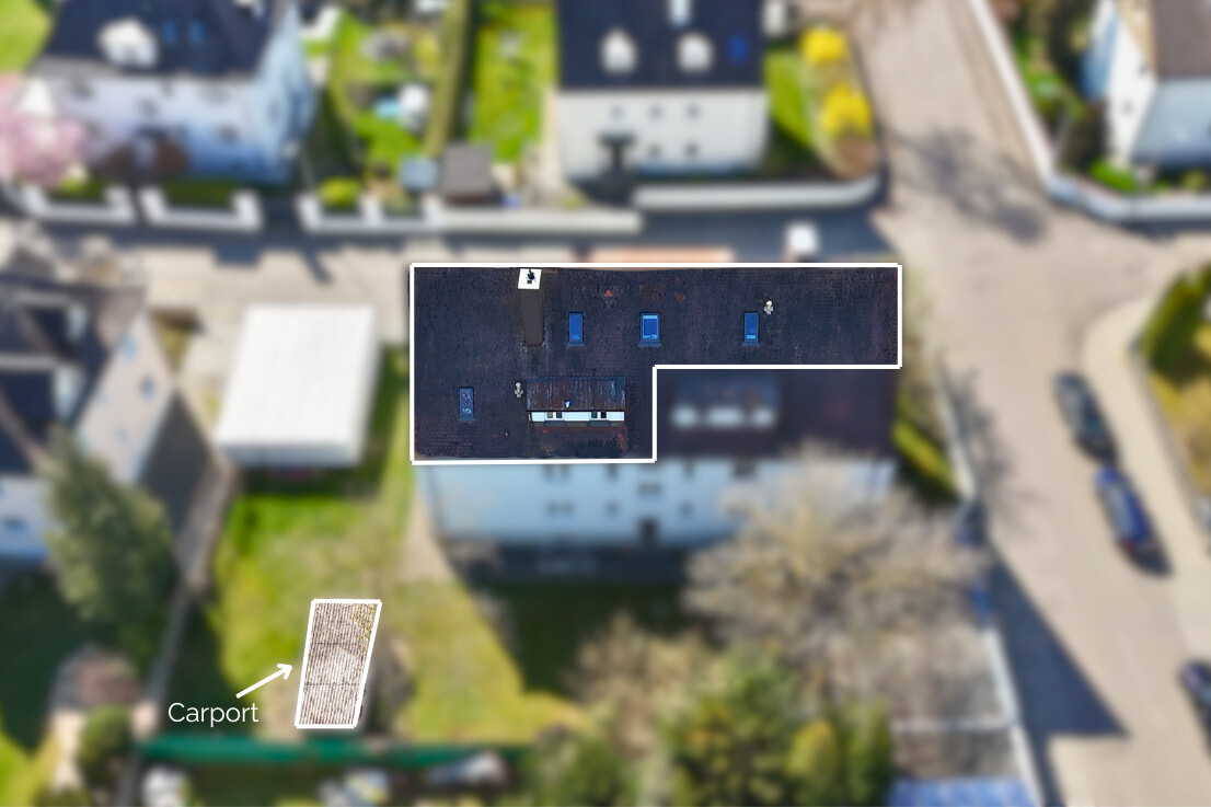 Außenansicht / Carport