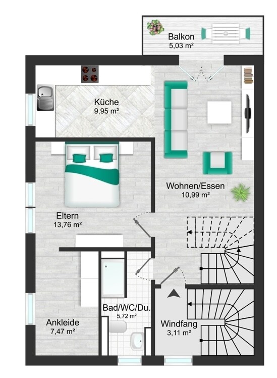 Grundriss EG 