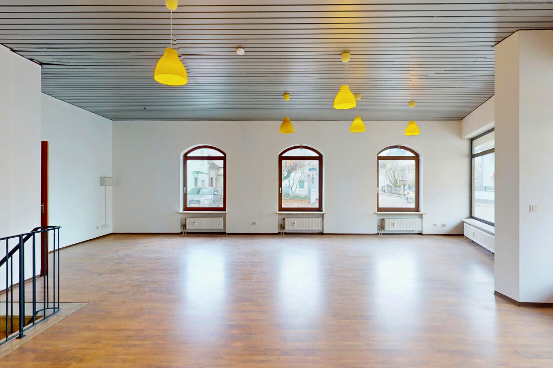 Hauptverkaufsfläche