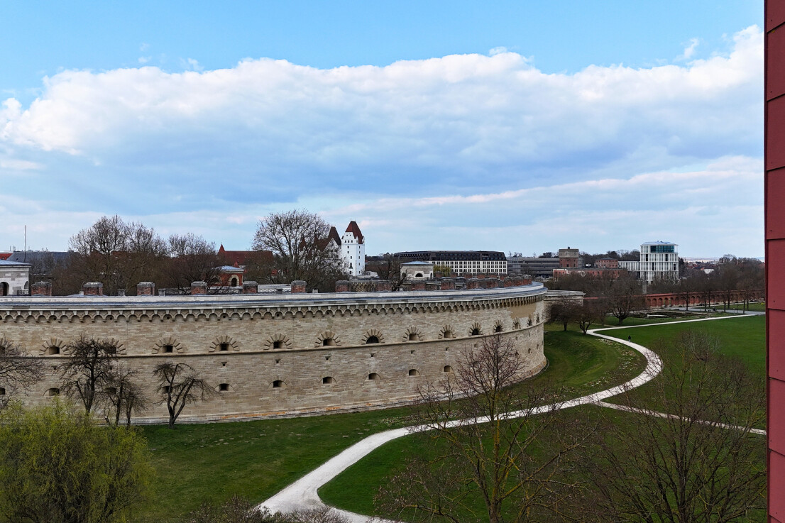 Ausblick vom Balkon
