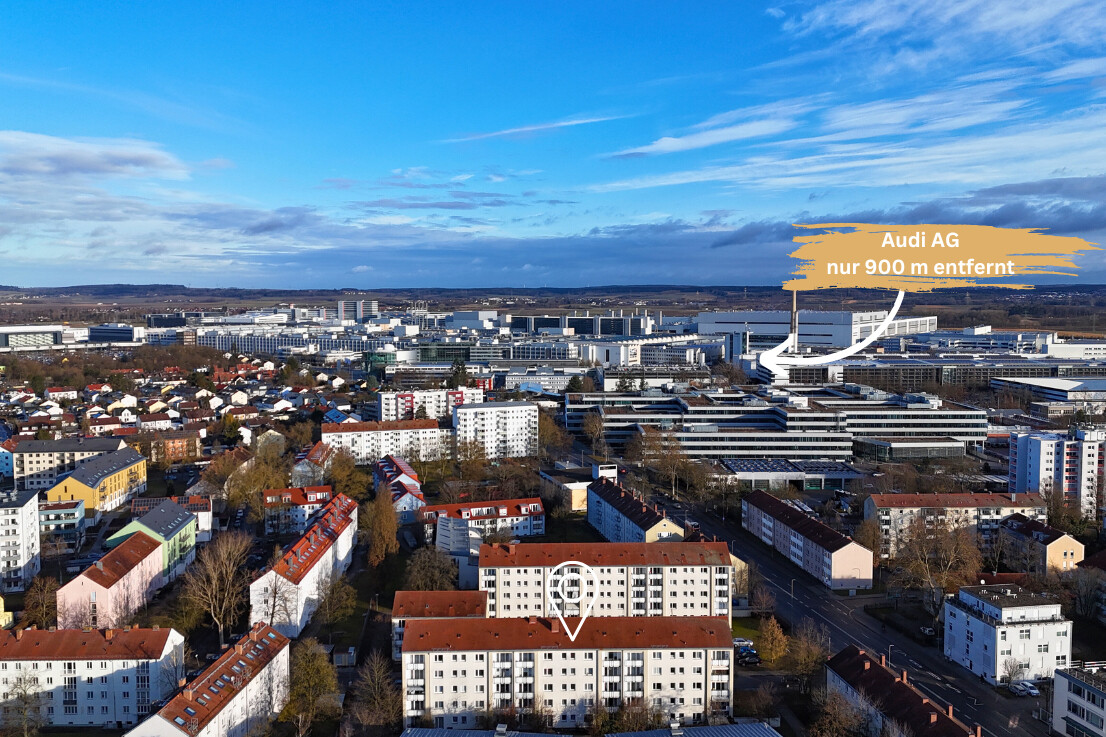 Nahe der Audi AG gelegen