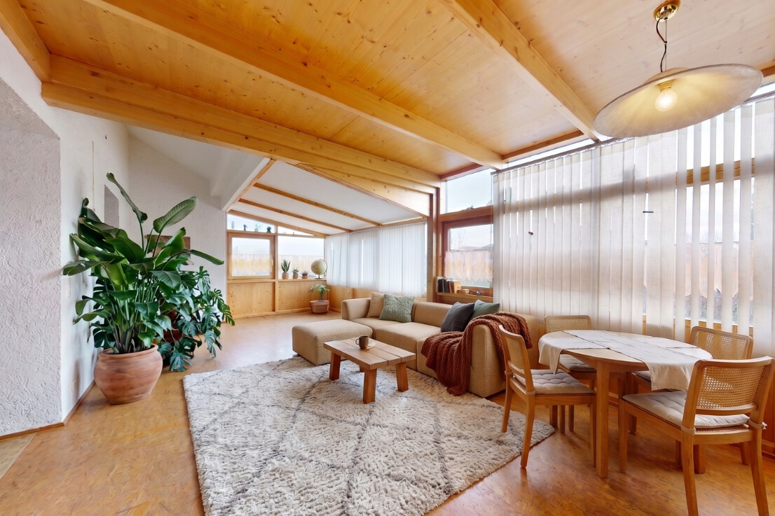 Wintergarten OG / Einrichtungsbeispiel 3D-Visualisierung - Abweichungen möglich