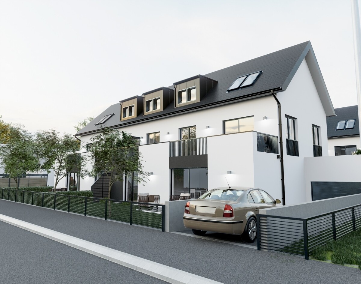 Visualisierung projektiertes Gebäude
