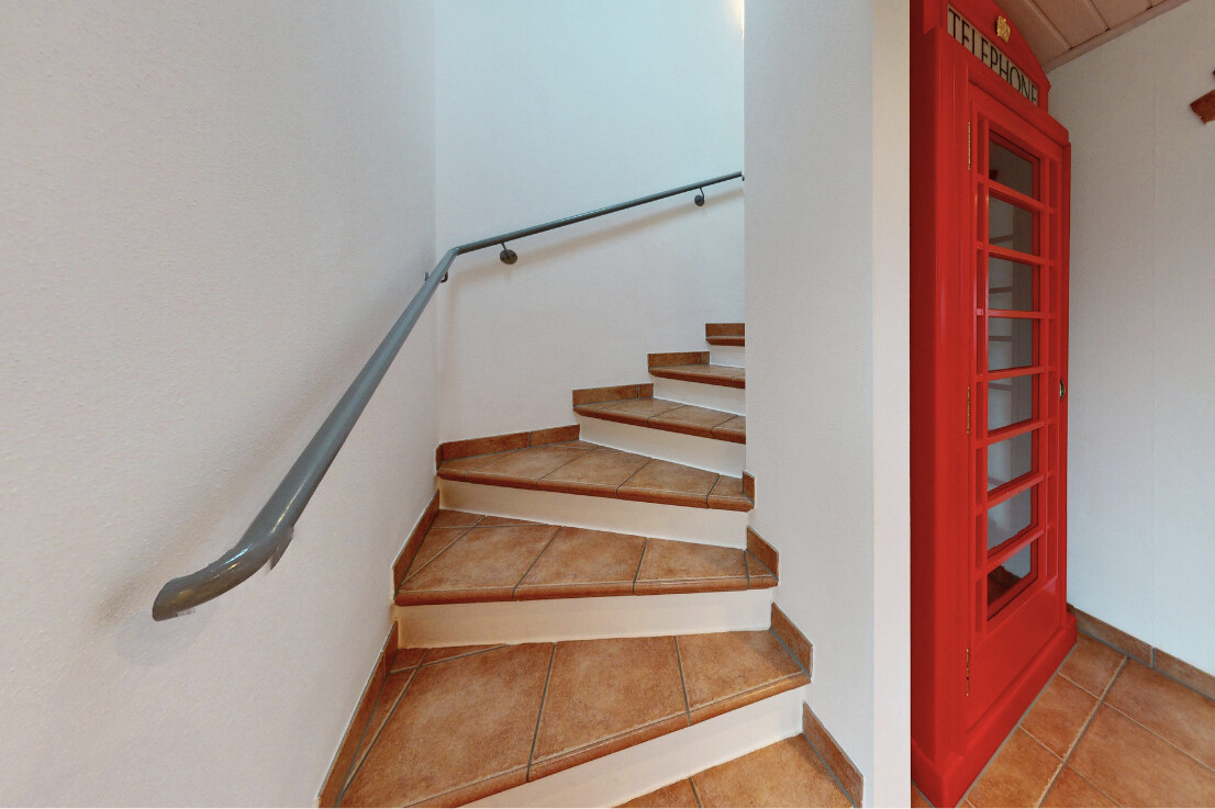 Treppe zum OG