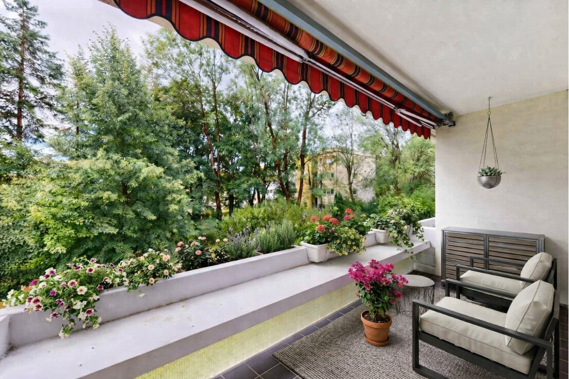 Balkon Wohnzimmer / Visualisierung Abweichungen möglich