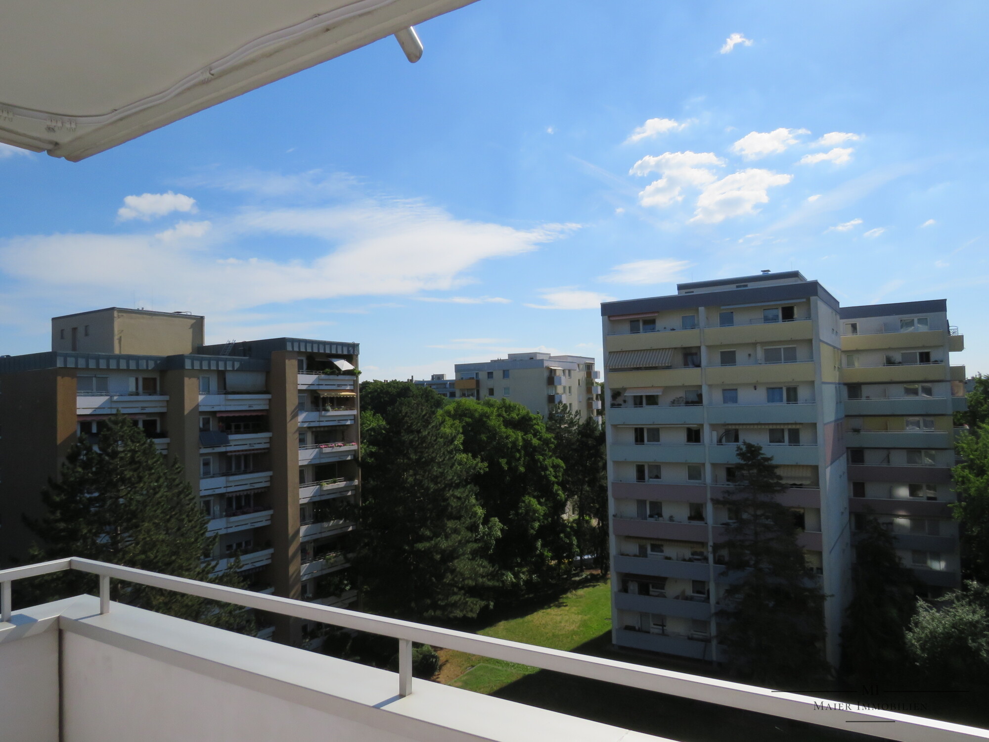 Balkon mit Aussicht