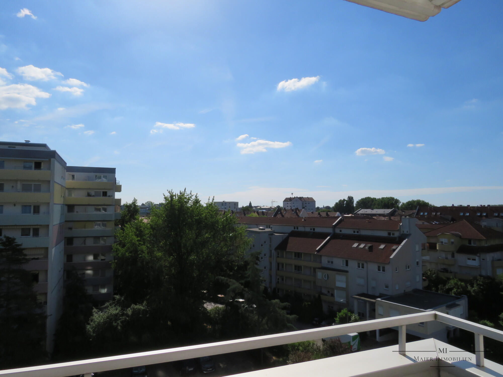 Balkon mit Aussicht