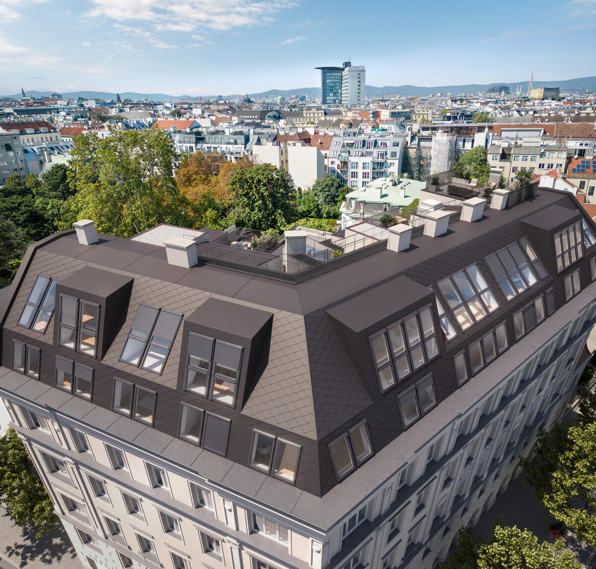 3SI_LandstrasserHauptstrasse144_Strasse_Vogelperspektive