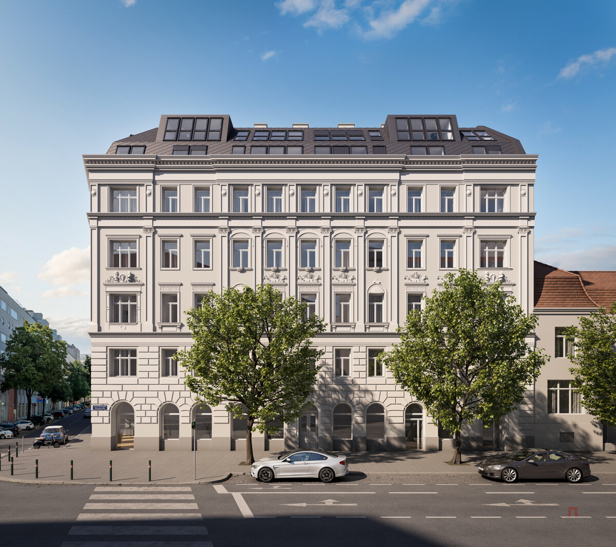 3SI_LandstrasserHauptstrasse144_Strasse_Frontal