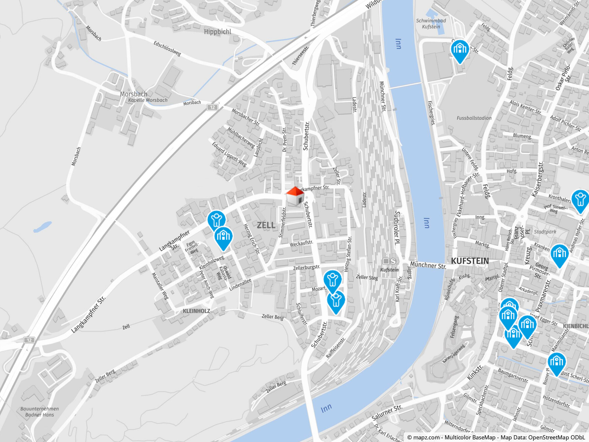 Geolyzer Kartenausschnitt