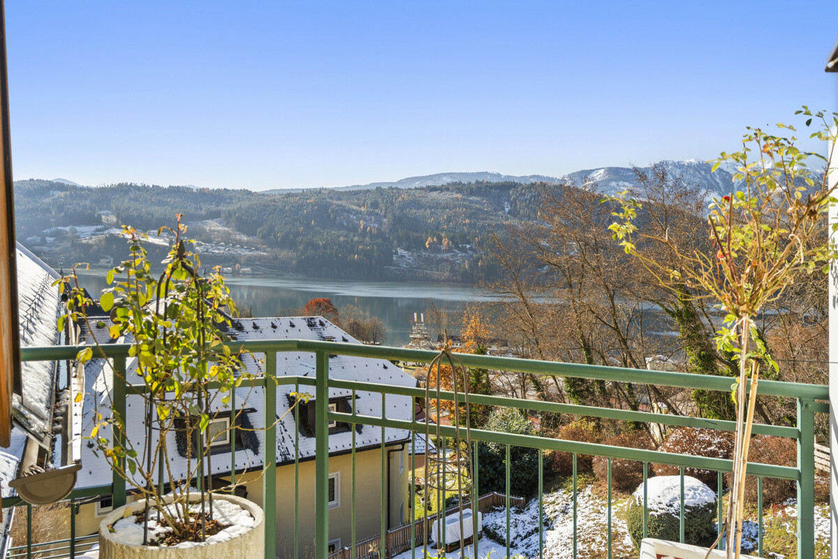 Aussicht Balkon West