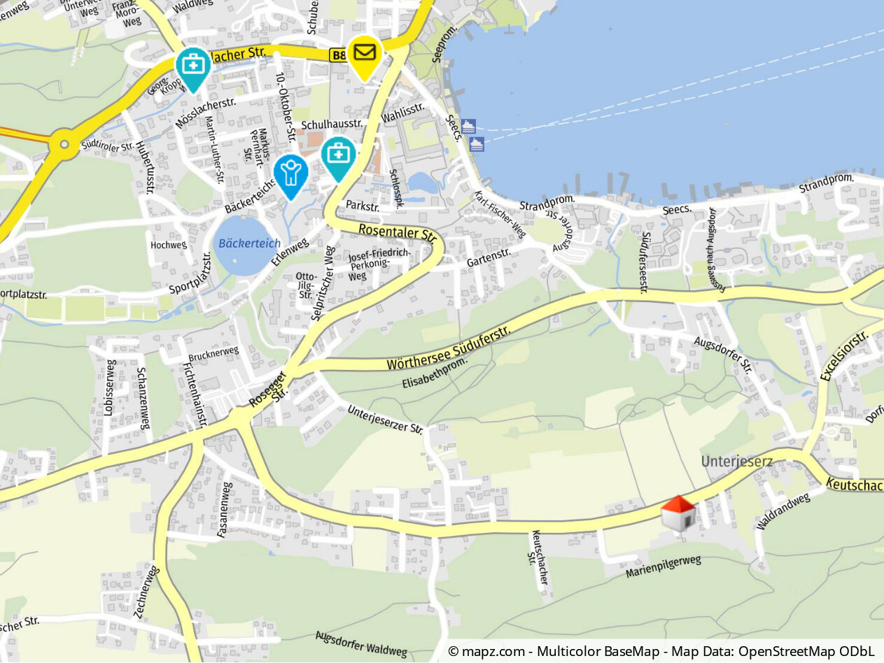 Geolyzer Kartenausschnitt