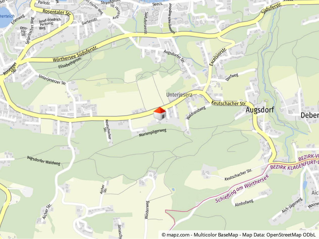 Geolyzer Kartenausschnitt