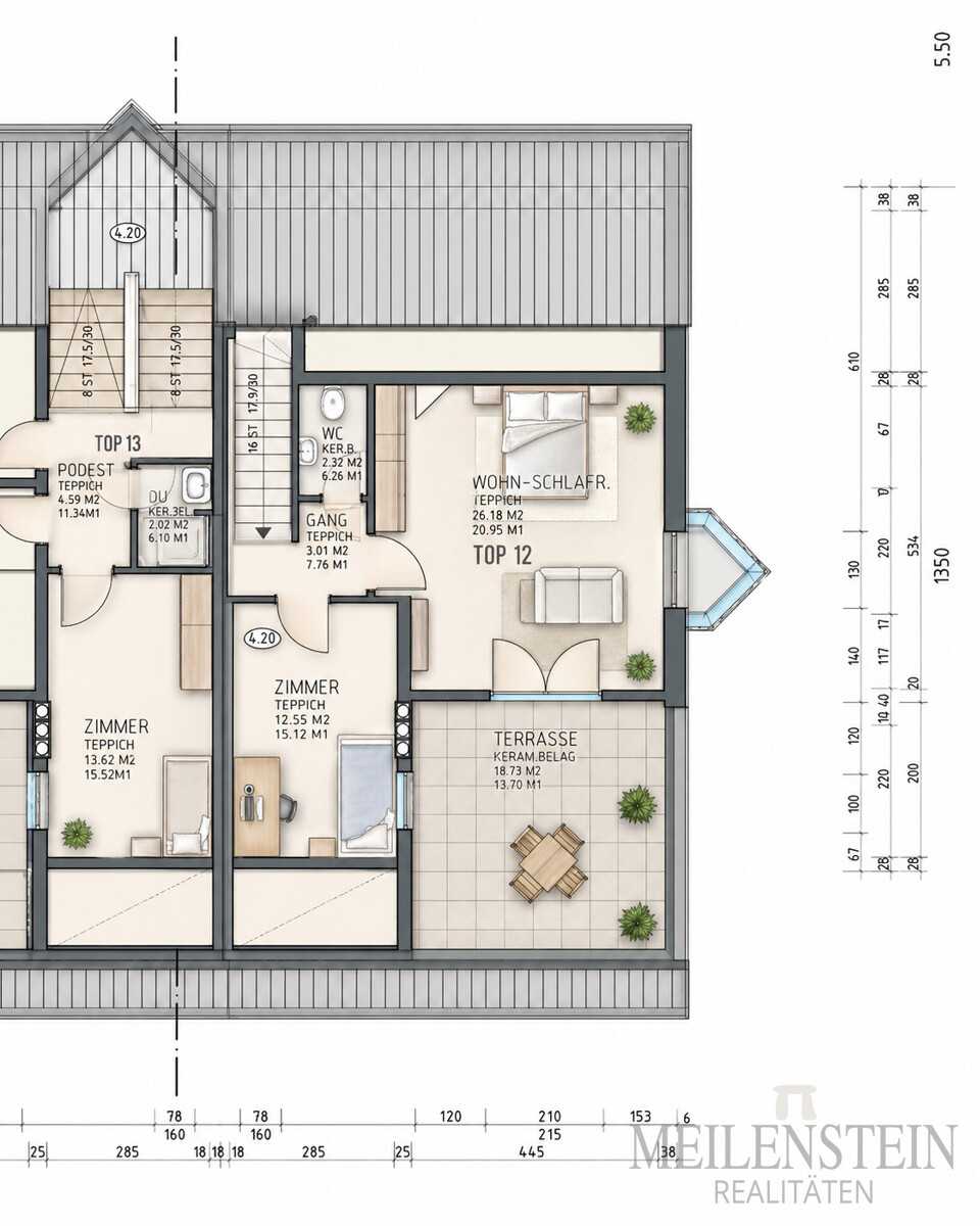 Grundriss DG