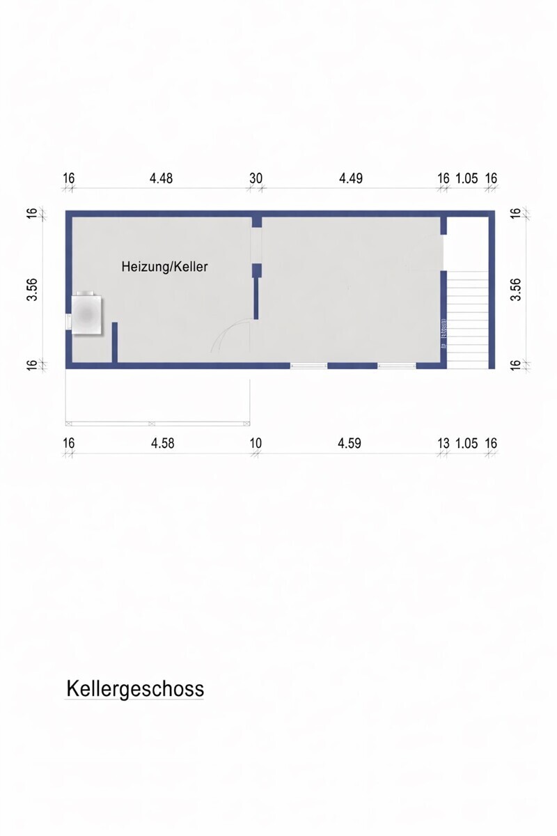 Keller Grundriss