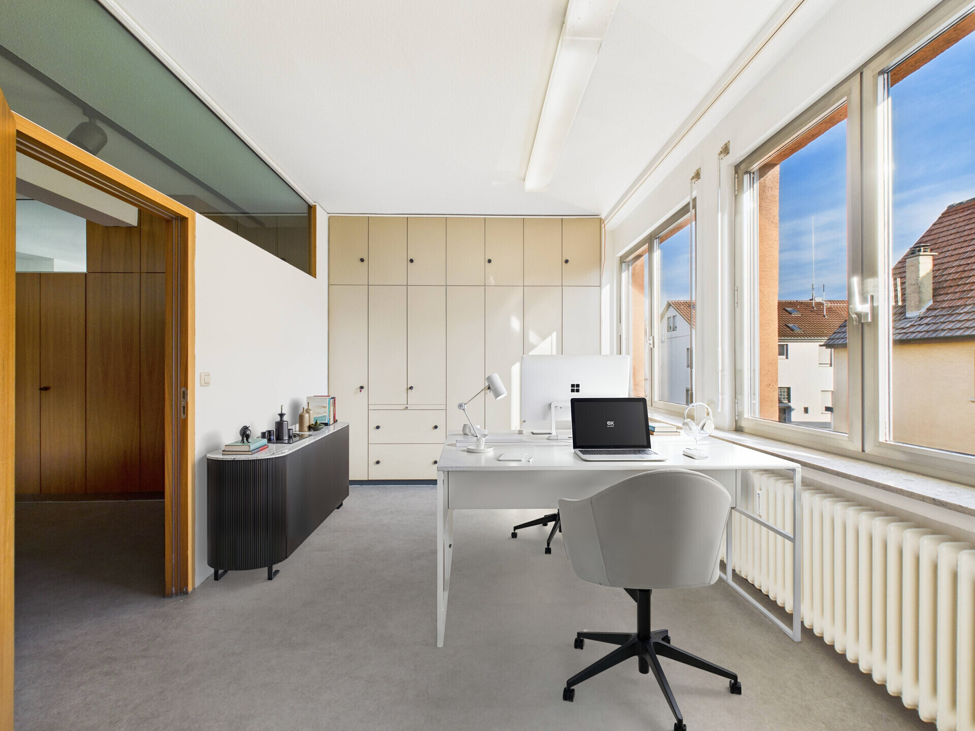 Visualisierung Büroraum 1