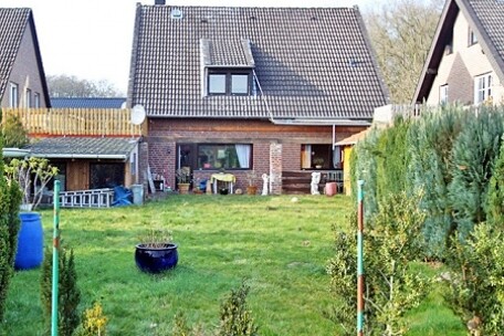 Haus Rückansicht