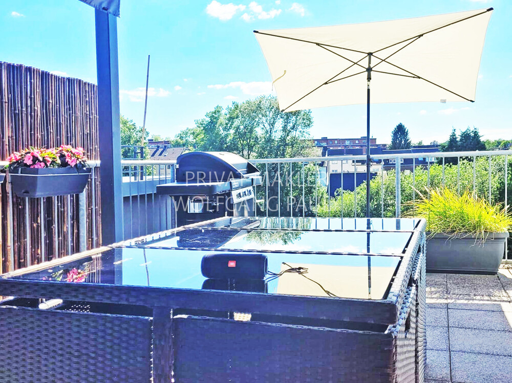 Teilans. Dachterrasse