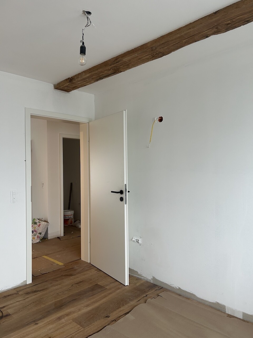 sichbare Deckenbalken