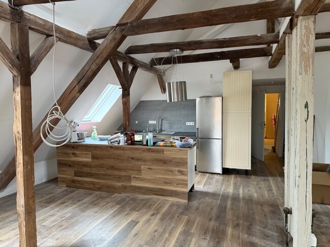 WE im OG mit offener Küche