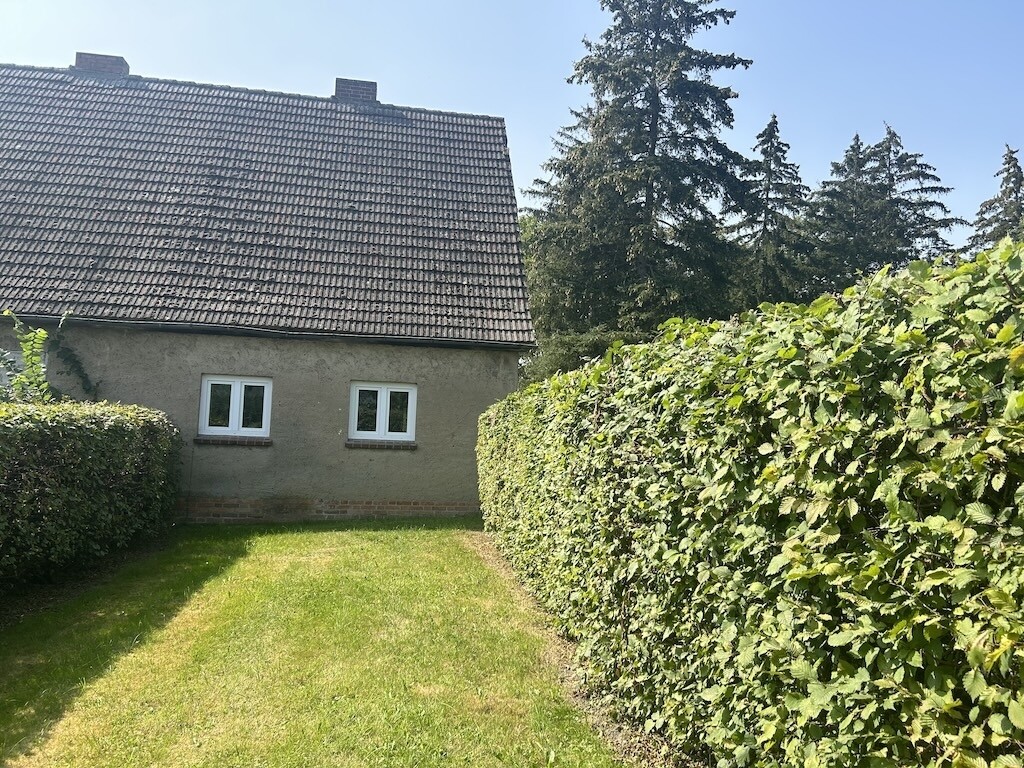 Vorgarten mit Blick auf das Haus