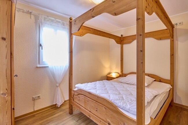 Mühle, eines der Gästezimmer