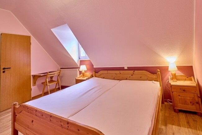 Mühle, eines der Gästezimmer