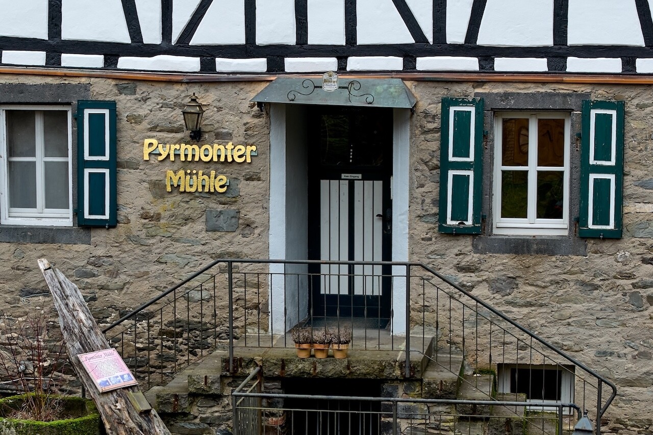 Pyrmonter Mühle aus dem Jahre 1651