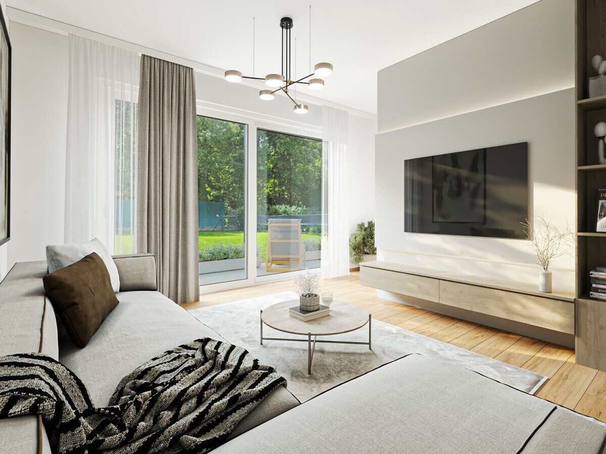 Visualisierung Wohnzimmer