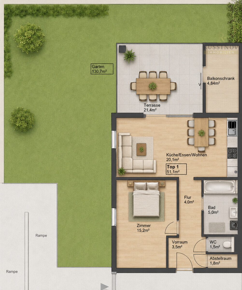 Grundrissplan