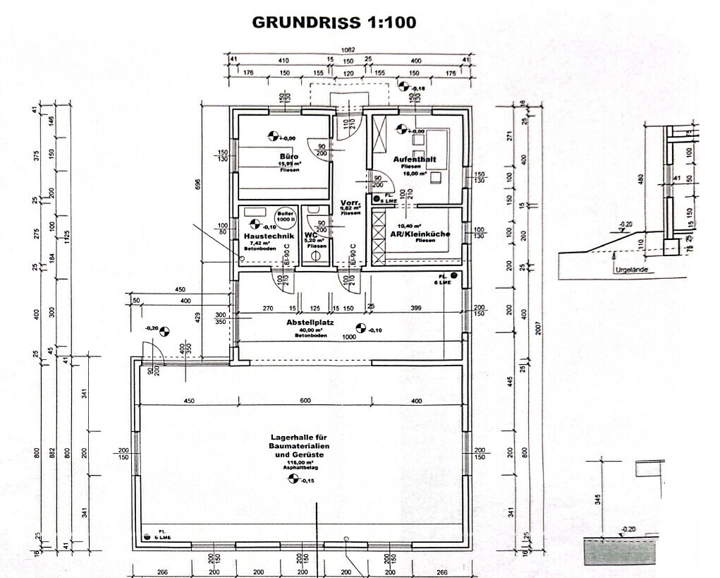 Grundrissplan