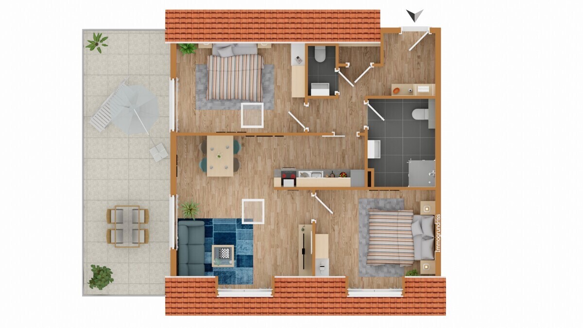 Grundrissplan
