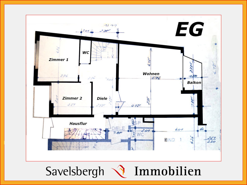Grundriss Erdgeschoss
