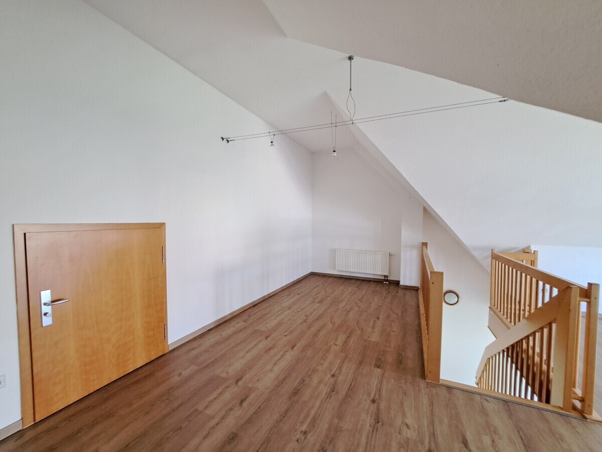 Wohnraum oberste Etage