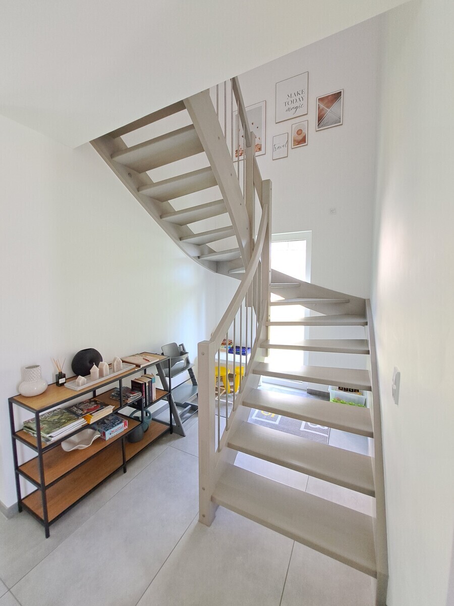 Treppe zum DG