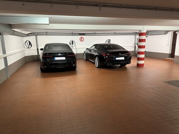 Tiefgarage mit 6 Wallboxen 22KW