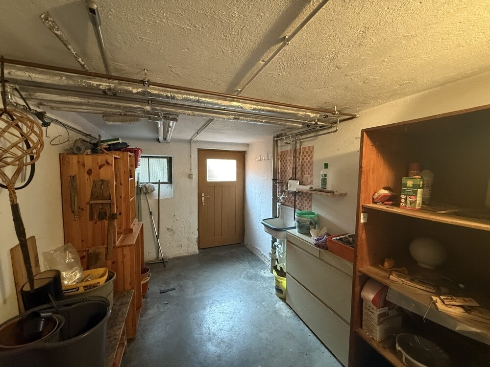 Keller mit Gartenzugang