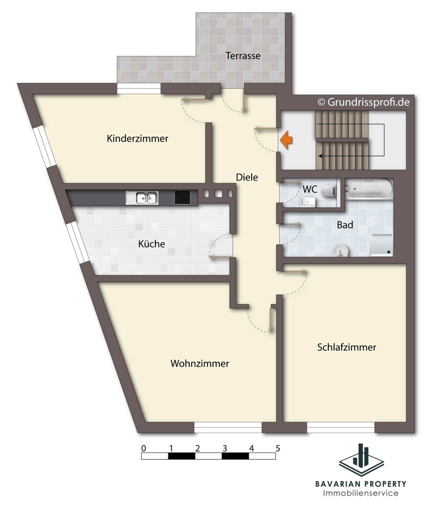 Grundriss 1. OG und 2. OG