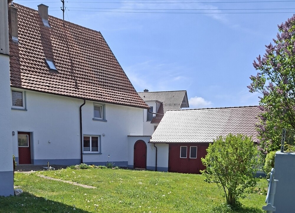 Rückwärtiger Hof- und Gartenbereich mit hoher Privatsphäre