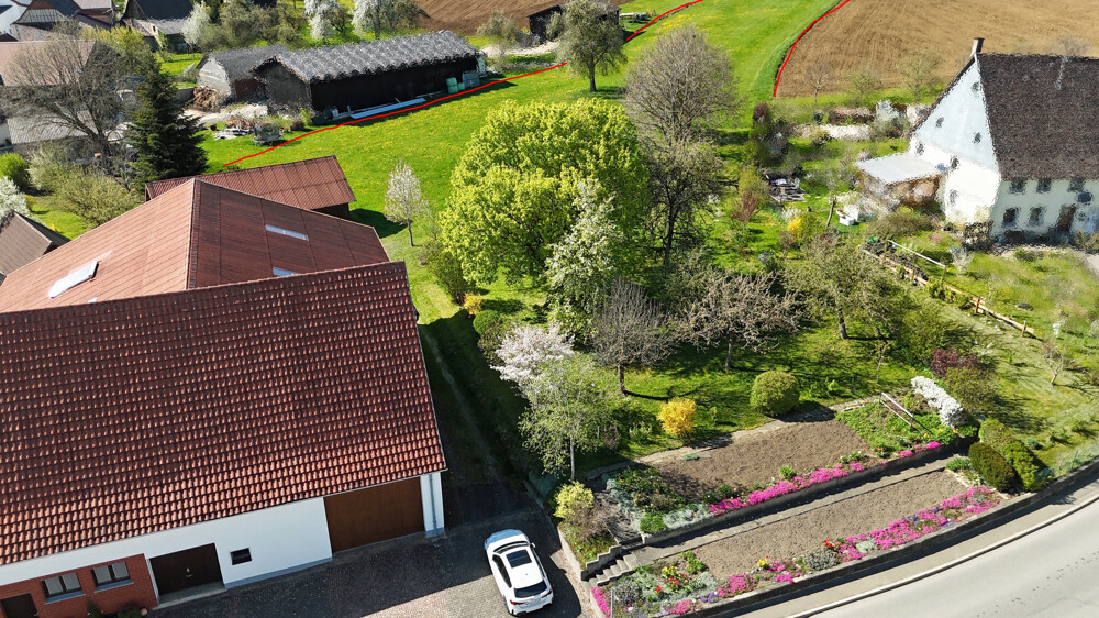 nordöstlicher Grundstücksteil (ggf. weitere Bebauungsmöglichkeit)