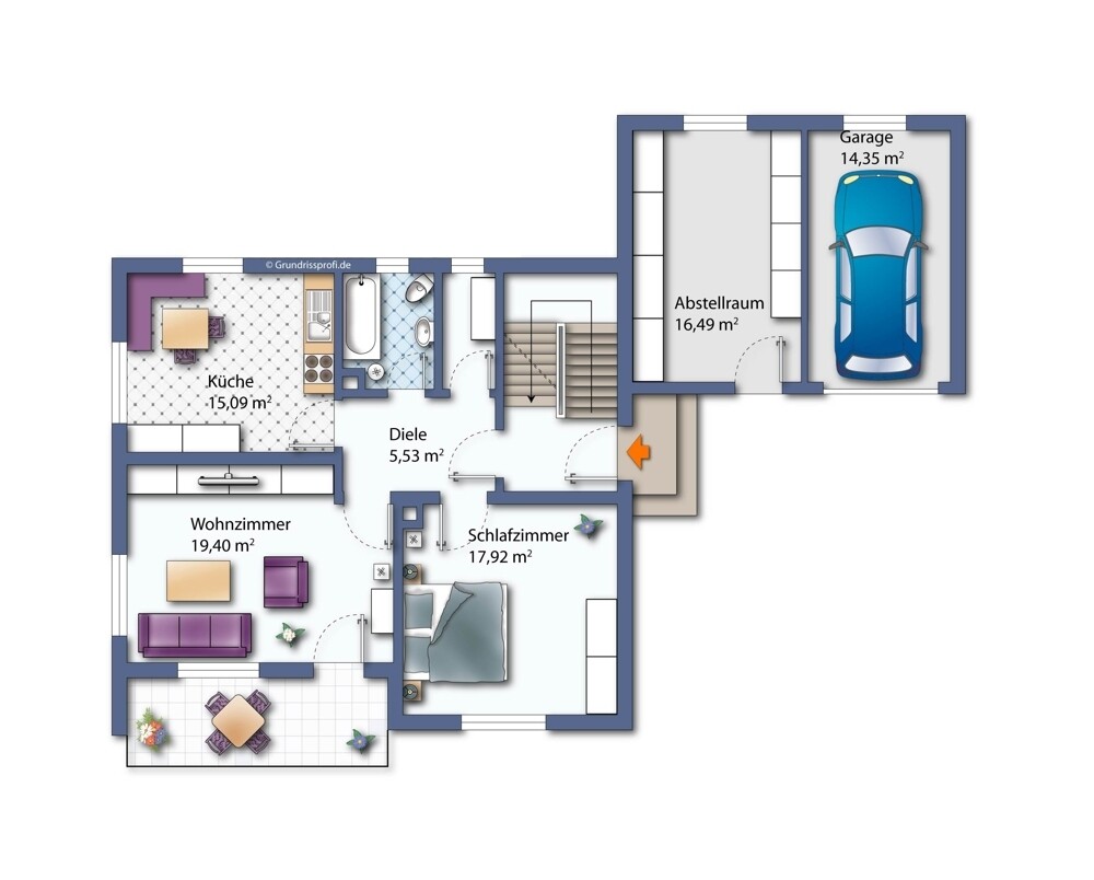 Grundriss EG