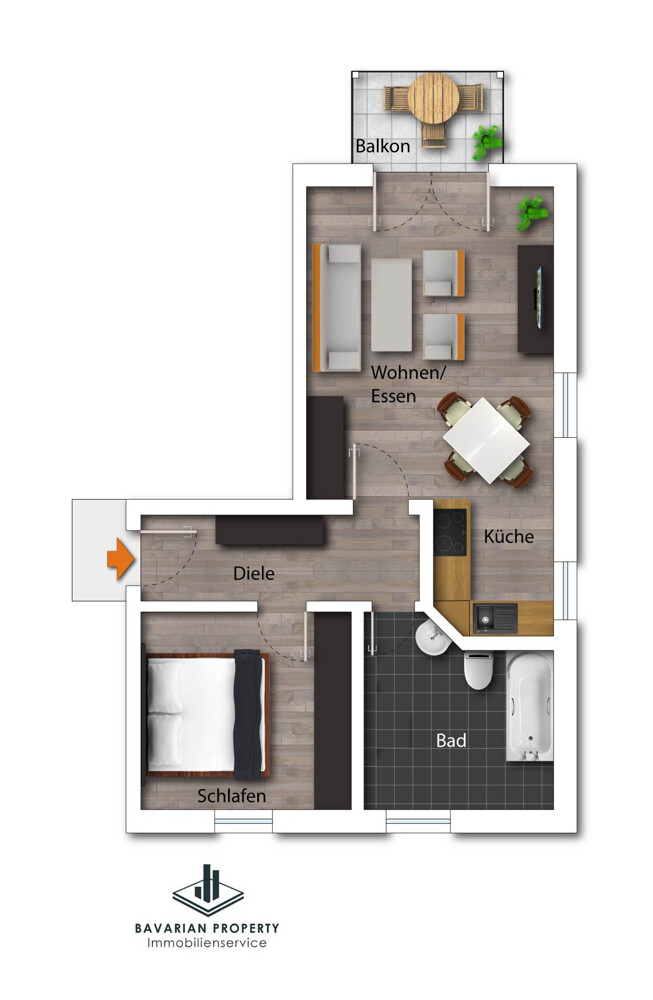Grundriss (Gestaltungsbeispiel)