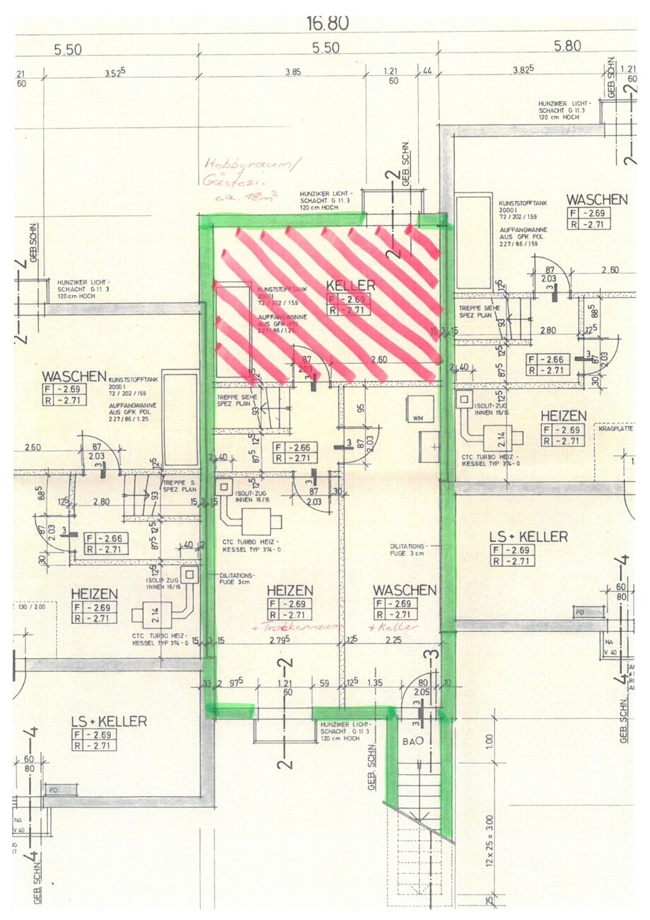 Grundriss UG
