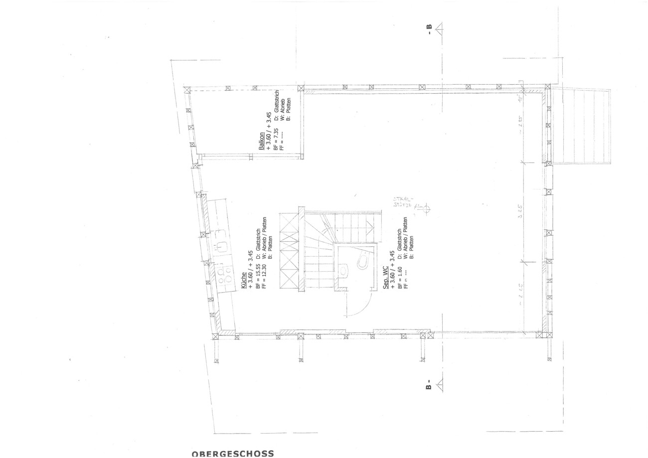 Grundriss 1. Obergeschoss