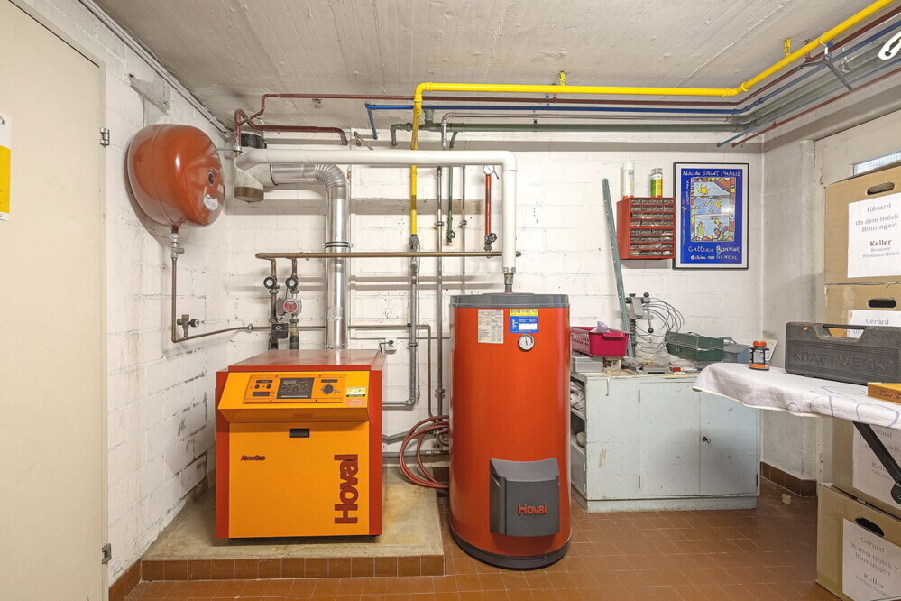 Heizung mit Boiler